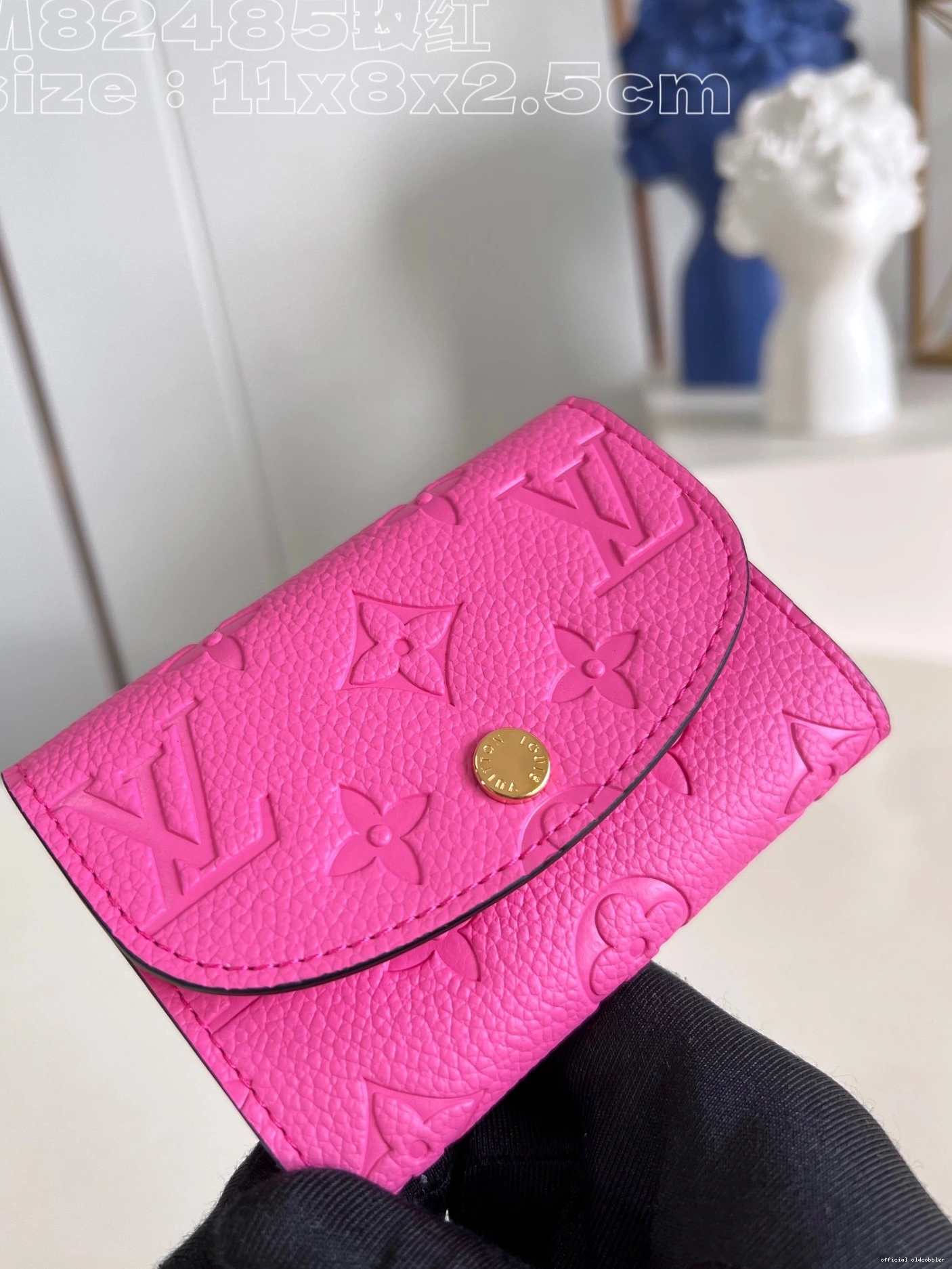 Official oldcobbler Rosalie Vuitton Purse Louis Coin 0731